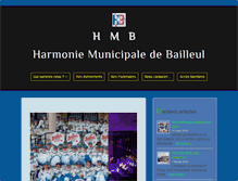 Tablet Screenshot of hmb-bailleul.fr